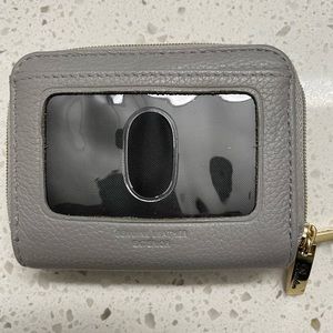 Grey Leather Wallet